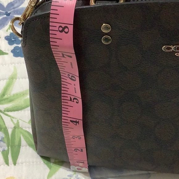 Coach brown logo satchel - Picture 5 of 11